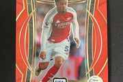 Ethan Nwaneri 2024-25 Panini Select FIFA Red Prizm #12 Arsenal