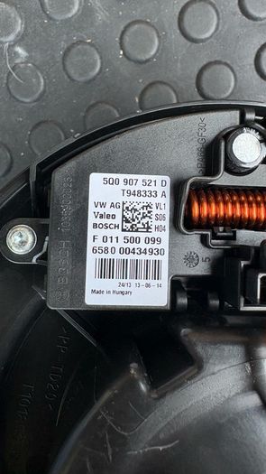 Steering wheel & Heater blower fan for Skoda Octavia A7 2013