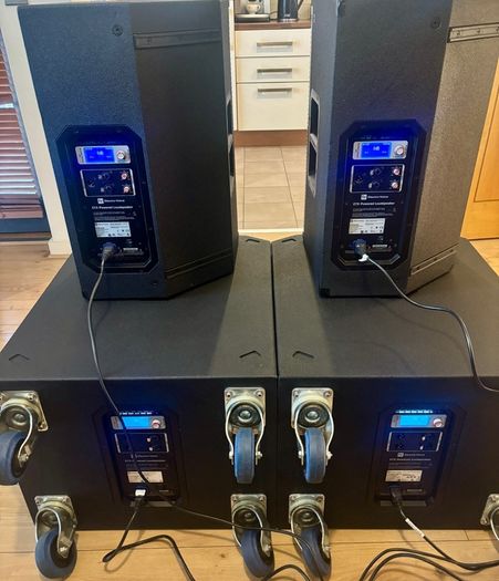 Electro-voice Etx-12p + Ev Etx-15sp + Covers