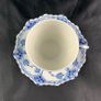 Vintage Royal Copenhagen Blue Fluted Full Lace Demitasse Cup and Saucer Image 3