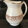 Vintage Retro 1950's Satin White China Image 2