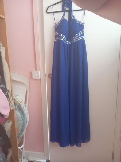 Navy blue debs/ ball gown dress