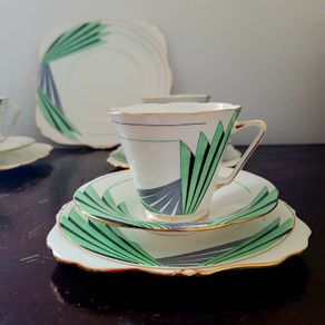 Art deco tea set