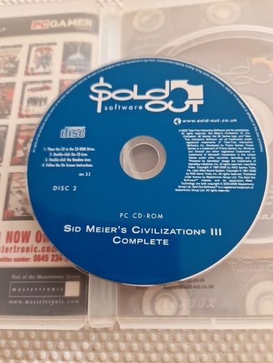 Civilization III 3 Complete Pc Cd Rom Games Original