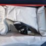 HUGO BOSS Women's Tonic Twistedmule-n Pumps 50470715, Black 37.5 EU, 4.5 UK Image 9