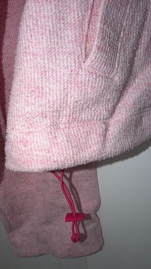 Nike Therma-FIT Womens Quarter Zip Sweatshirt in Pink Marl - size medium