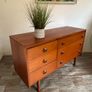 Vintage Retro Mid Century Teak Sideboard/Chest of Drawers by Symbol Image 10