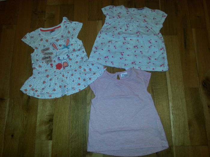 Baby girl T-shirts 0-3