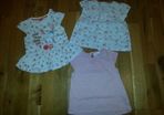 Baby girl T-shirts 0-3