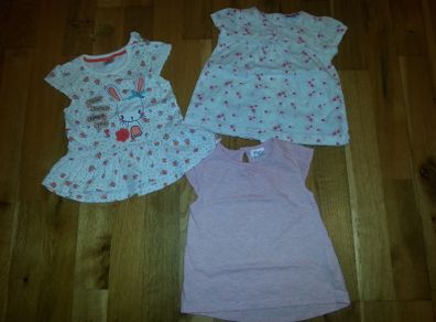 Baby girl T-shirts 0-3