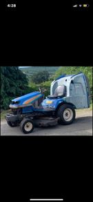 Iseki sgr19 48'deck high tip front plastic on lights need replacing deck good running well no Timewasters