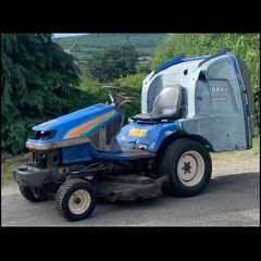 Iseki sgr19 48'deck high tip front plastic on lights need replacing deck good running well no Timewasters