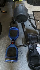 hoverboard and kart