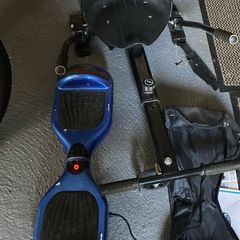 hoverboard and kart