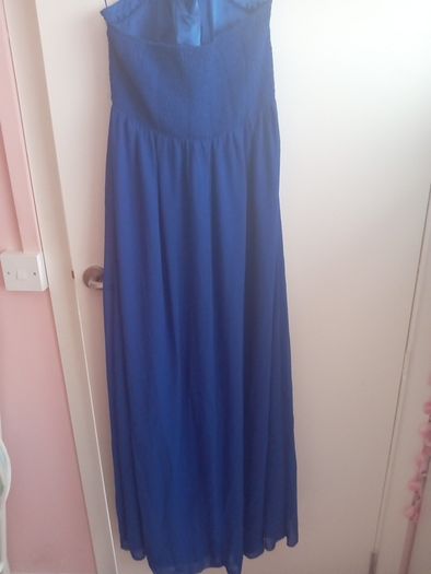 Navy blue debs/ ball gown dress