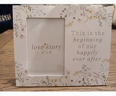 brand new engagement photo frame