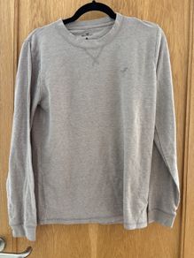 Hollister Waffle T-Shirt. Size Small