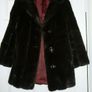 Faux Fur Jacket Coat Medium-Switzers Dublin- Excellent Condition Darkest Brown. LADIES. Beautiful quality. Image 8