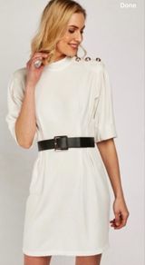White mini dress - BNWOT