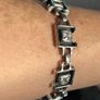 Silver set of bracelet ,earrings and pendant Image 6
