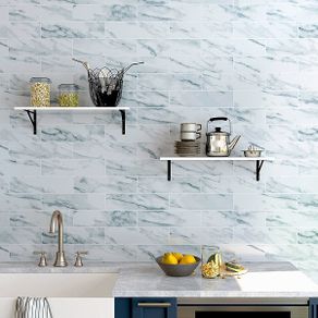 New Set of 2 White Floating Shelves - FREE P&P