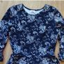 Navy "Want That Trend" Midi Dress  Size 10 Image 2