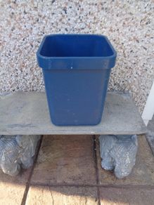 Blue Storage Bin for Sale