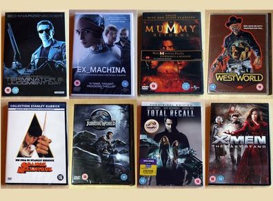 Science fiction and fantasy movies (DVD, new)