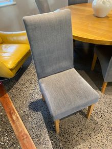 Dining chairs x 6