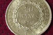 gold 20 francs 1876