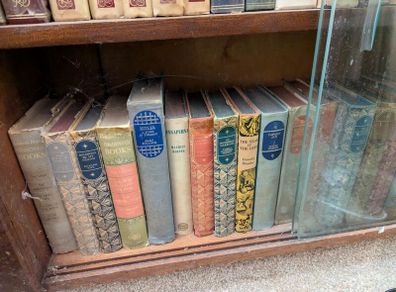 Collection of old books