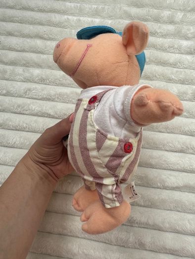 Preston Pig Vintage Soft Toy Plush Used Dirty Please see pictures