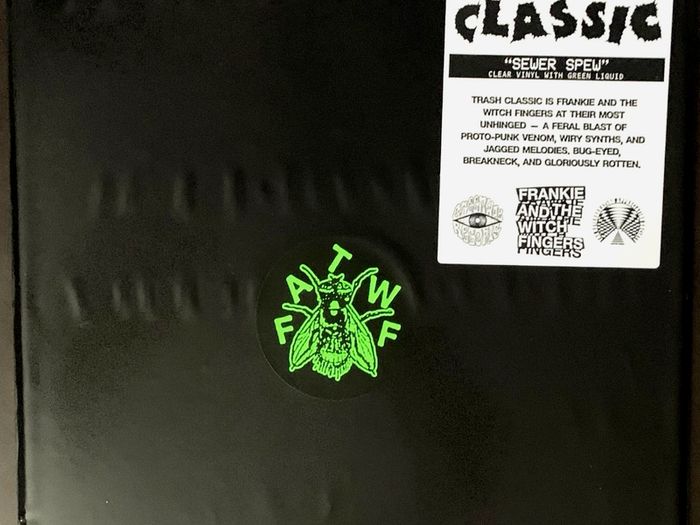 Frankie & The Witch Fingers "trash Classic" Clear W/ Green Liquid-filled Vinyl Free viewing