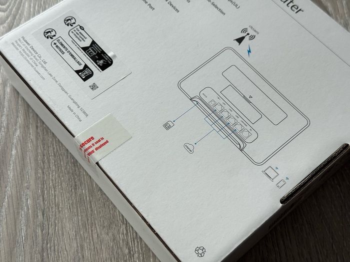 HUAWEI 4G+ Router LTE 300Mbps Sim Card | Wi-Fi AC1300 | 4 Gigabit Ports