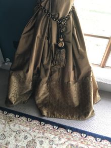 Curtain tie backs