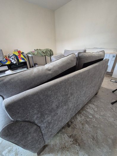 Sofa + Armchair + Glass Coffee Table,  Bundle, Quick Collection Only