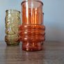 Set of x4 Coloured Glassware/ Vases Image 7