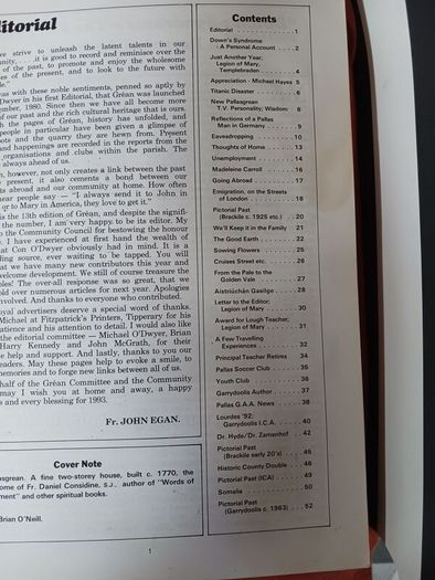 Grean/ 1992/ Pallasgrean Community Council