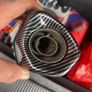 rear universal exhaust can with db Image 3