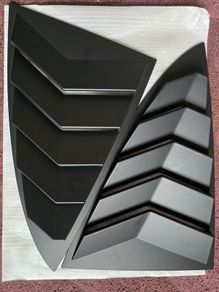 Tesla Model 3 Highland 2024+ triangle window covers