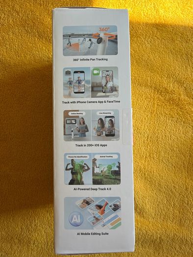 Insta360 Flow 2 Pro ( smartfon gimbal )  + backpack mount