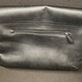 Black leather messenger bag Image 4