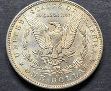 USA 1884 O Silver Morgan 1 Dollar Coin