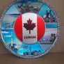 Vintage Metal Canadian Wall Plaque Image 3
