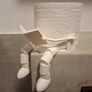 "TP-Buddy" Character Toilet Paper Holder - Whimsical Bathroom Wall Decor - Unique Housewarming Gift - Fits Standard & Mega Rolls - Fun Modern Bathroom Art Image 9