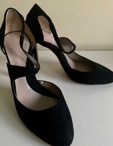 Zara high heel black shoes