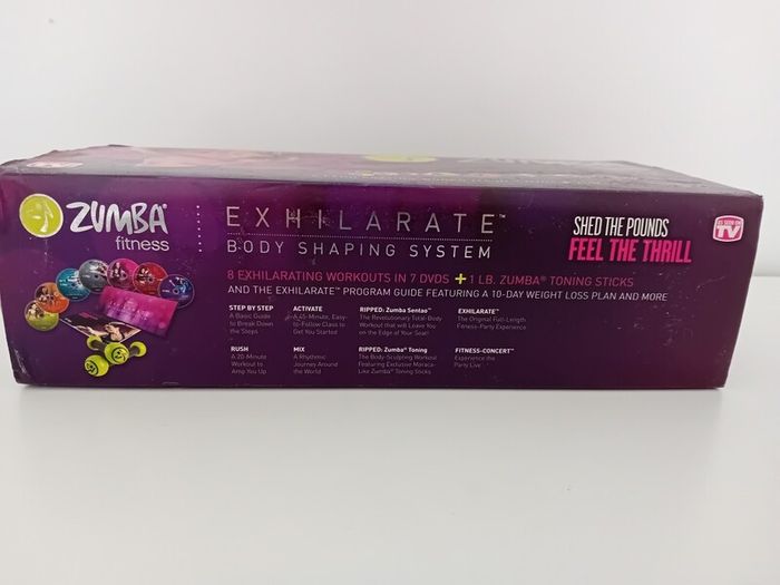 Zumba "Exhilerate" DVD Box Set