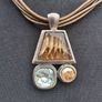 Miglio Tri Swarovski Pendant Set Image 2