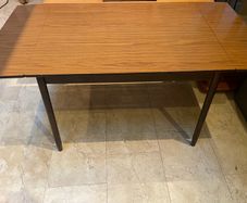 As New - Very Solid Folding 5Ft Kitchen Dining Table - Can Deliver