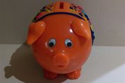 John Hinde Personalised Piggy Bank / Money Box. Nathan